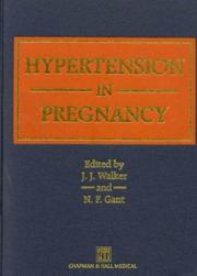 Cover of: Hypertension in pregnancy