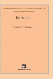 Cover of: Inflation (International Studies in Economic Modelling) | P.A. Rowlatt