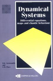 Dynamical systems by D. K. Arrowsmith