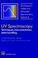 Cover of: UV spectroscopy