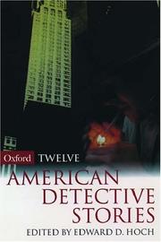 Cover of: Twelve American Detective Stories (Oxford Twelves)