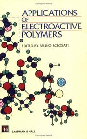 Cover of: Applications of electroactive polymers