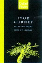 Cover of: Ivor Gurney | Ivor Gurney
