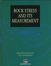 Cover of: Rock stress and its measurement by Bernard Amadei, B. Amadei, O. Stephansson, Bernard Amadei