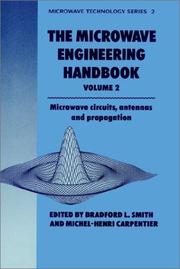 Cover of: Microwave Engineering Handbook Volume 2 by B. Smith, M.H. Carpentier