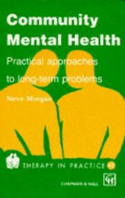 Cover of: Community Mental Health by S. Morgan
