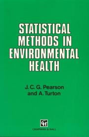 Cover of: Statistical methods in environmental health