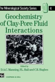 Cover of: Geochemistry of clay-pore fluid interactions | 