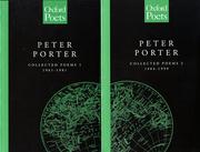 Cover of: Collected Poems (Oxford Poets) by Peter Porter