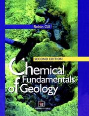 Cover of: Chemical Fundamentals of Geology