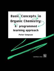 Cover of: Basic Concepts in Organic Chemistry | P. Simpson