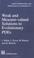 Cover of: Weak and Measure-Valued Solutions to Evolutionary PDEs (Applied Mathematics and Mathematical Computation Series)