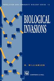 Cover of: Biological invasions