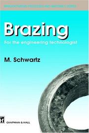 Cover of: Brazing by M. Schwartz