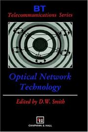 Cover of: Optical Network Technology (BT Telecommunications Series)