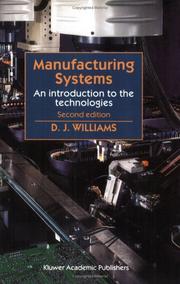 Cover of: Manufacturing Systems