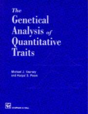 Genetic Analysis of Quantitative Traits by Michael J. Kearsey, Harpal S. Pooni