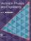 Cover of: Vectors in physics and engineering