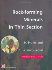 Cover of: Rock-forming Minerals in Thin Section