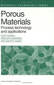 Cover of: Porous Materials (Materials Technology Series)