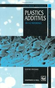 Cover of: Plastics additives: an A-Z reference