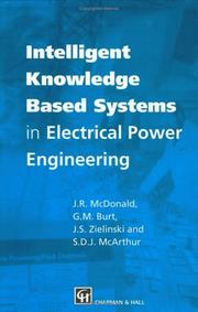 Cover of: Intelligent Knowledge Based Systems in Electrical Power by 