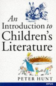 Cover of: An Introduction to Children's Literature (OPUS)