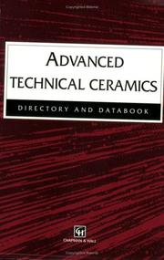 Cover of: Advanced Technical Ceramics Directory and Databook by Robert John Hussey, Josephine Wilson