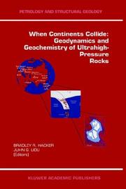 Cover of: When Continents Collide: Geodynamics and Geochemistry of Ultrahigh-Pressure Rocks (Petrology and Structural Geology)