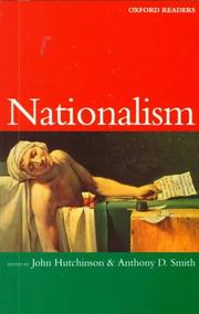 Cover of: Nationalism (Oxford Readers)