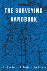Cover of: The surveying handbook by edited by  Russell C. Brinker and Roy Minnick.