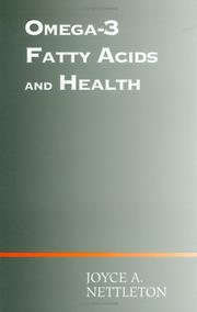 Cover of: Omega-3 fatty acids and health