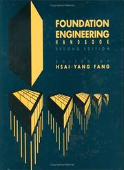 Cover of: Foundation Engineering Handbook