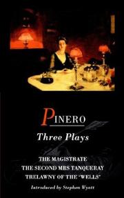 Cover of: Three plays