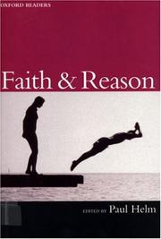 Cover of: Faith and reason