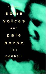 Cover of: Some Voices & Pale Horse (Methuen Modern Plays Series) by Joe Penhall