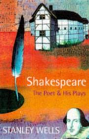 Cover of: Shakespeare by Stanley W. Wells
