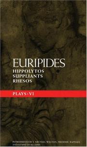 Cover of: Euripides Plays 6 (Methuen Classical Greek Dramatists)