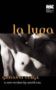 Cover of: La Lupa by Giovanni Verga