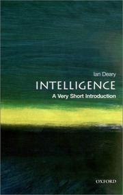 Cover of: Intelligence by Ian J. Deary