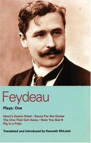 Cover of: Feydeau Plays by Georges Feydeau