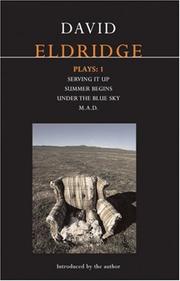 Cover of: David Eldridge Plays 1 by David Eldridge