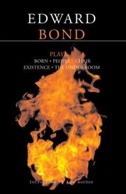 Cover of: Edward Bond Plays by Edward Bond