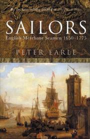 Cover of: Sailors by Peter Earle