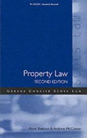 Cover of: Property Law (Green's Concise Scots Law S.)