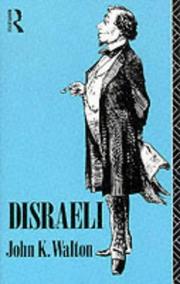 Cover of: Disraeli by John K. Walton