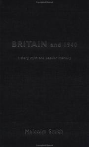 Cover of: Britain and 1940 by Malcolm Smith