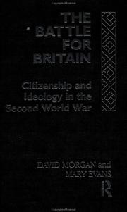 The battle for Britain by Morgan, David