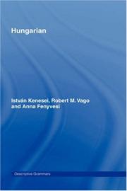 Cover of: Hungarian (Descriptive Grammars) by Anna Fenyvesi