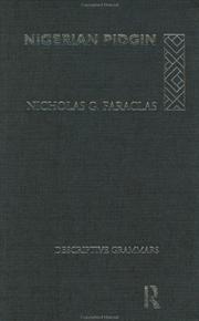 Cover of: Nigerian Pidgin by Nicholas Faraclas